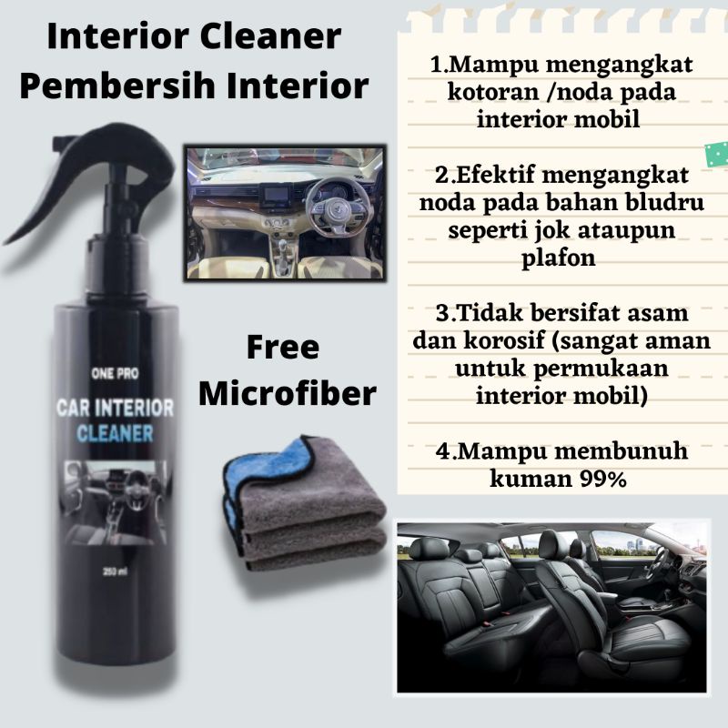 CAR INTERIOR CLEANER PEMBERSIH INTERIOR MOBIL AMPUH ORIGINAL