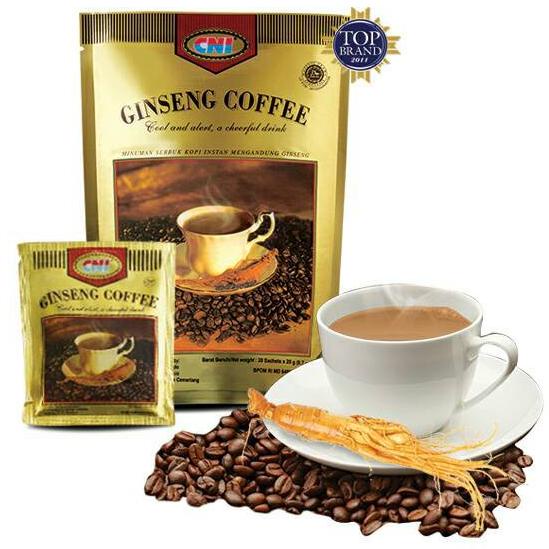 

❁ Ginseng Coffee CNI Kopi Ginseng Asli Original isi 20 Sachet ➤