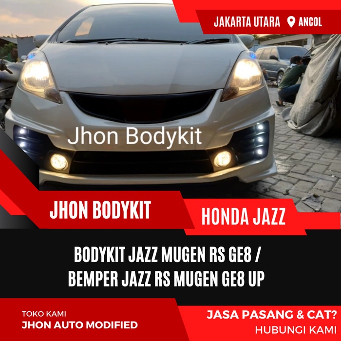 BODYKIT JAZZ MUGEN RS GE8 / BEMPER JAZZ RS MUGEN GE8 UP 2009 -2014