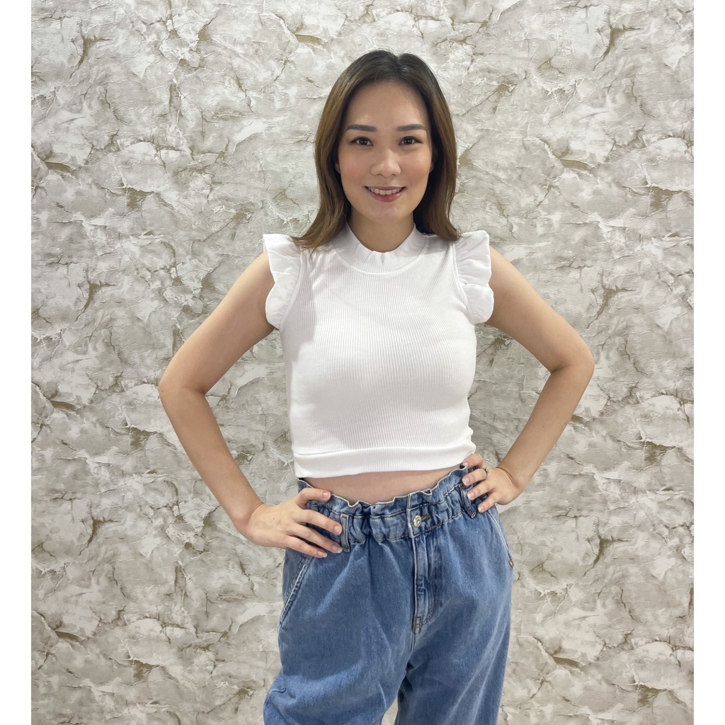 MODAVIE - AGATHA TANKTOP Crop Tank Top Baju Atasan Wanita