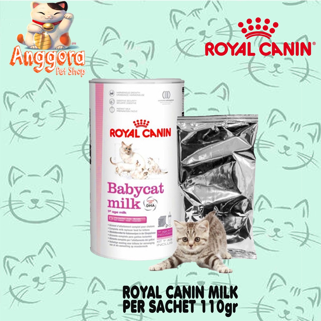 Royal Canin Milk baby Cat Susu Bayi Kucing Kitten Sachet Ecer 110 Gram