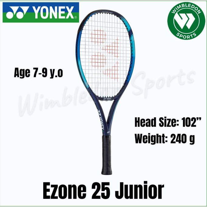 Raket Tenis YONEX EZONE 25 JUNIOR 2022 / Yonex Ezone JR 25 Sky Blue