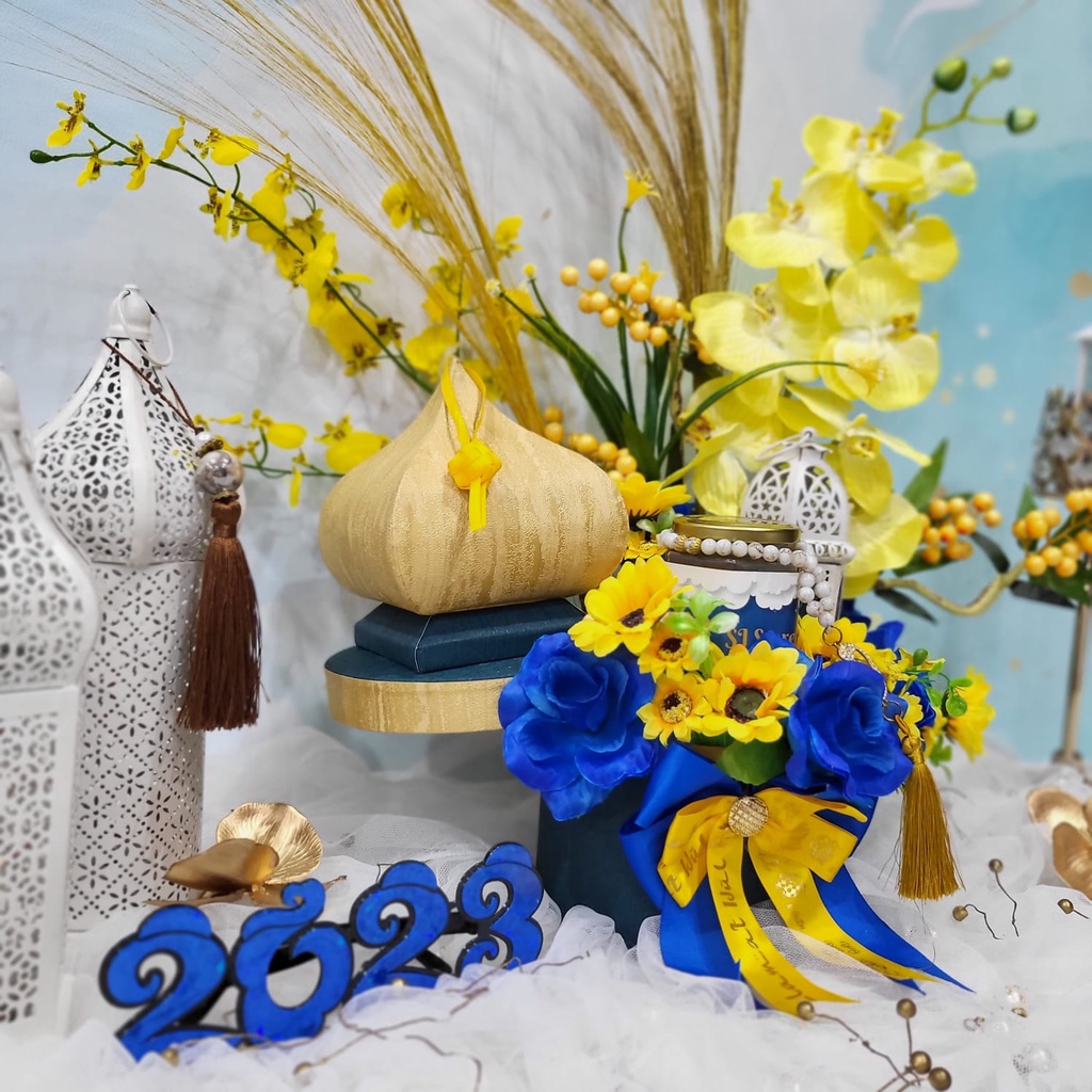 

Paket Dekorasi Hampers Parcel Lebaran Idul Fitri Hadiah Kue Kering Keramik 006