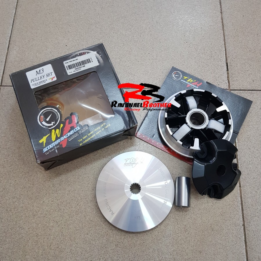 Pully Puli Pulley TWH Rumah Roller + Kipas Mio M3
