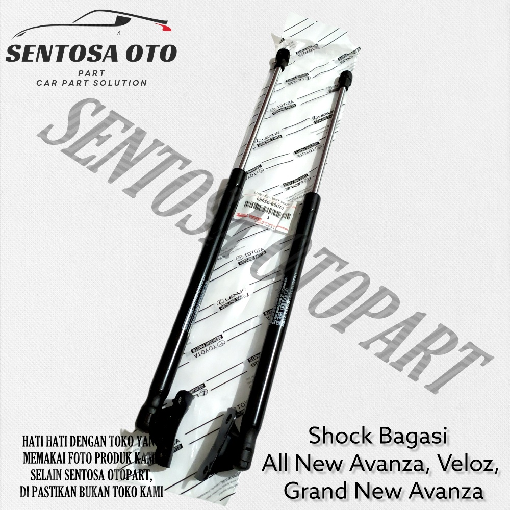Shock Bagasi Hidrolik All New Avanza Xenia Veloz Pintu Belakang 1Set 68950-B0020