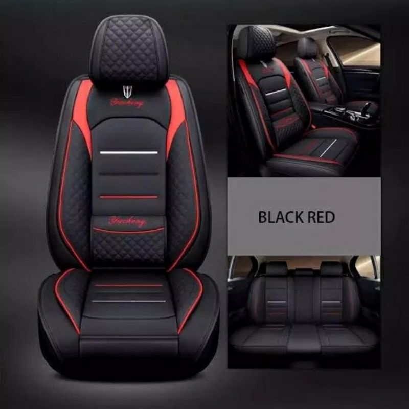 sarung jok mobil agya ayla 2017-2022  full set 2 baris jok