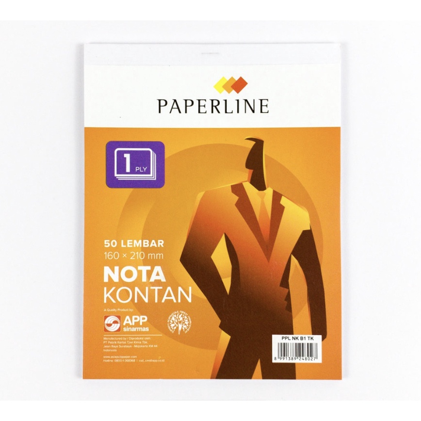 

Nota Kontan Paperline Besar 1 Ply (NK B1)