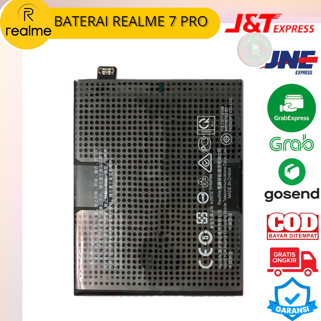 Baterai Realme 7 Pro original oem bergaransi