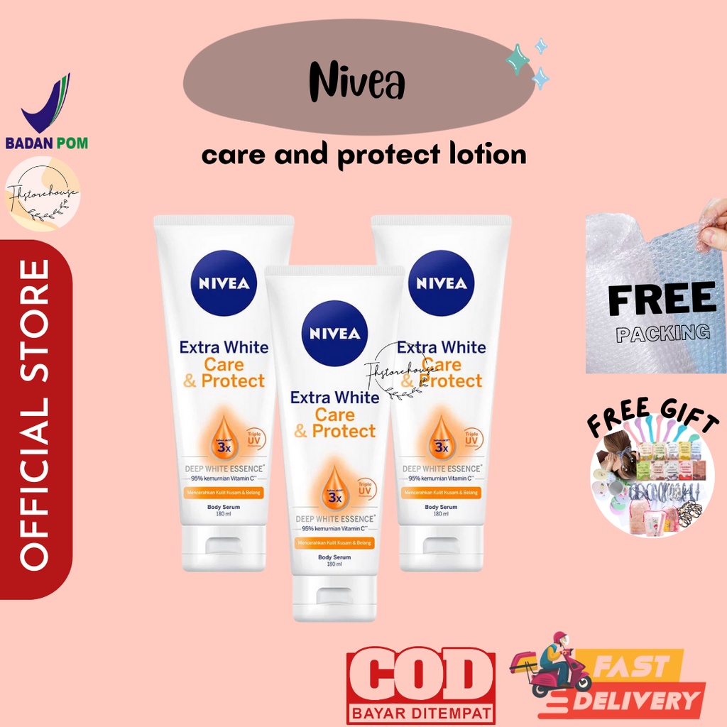 NIVEA Extra White Care &amp; Protect Serum 180 ml