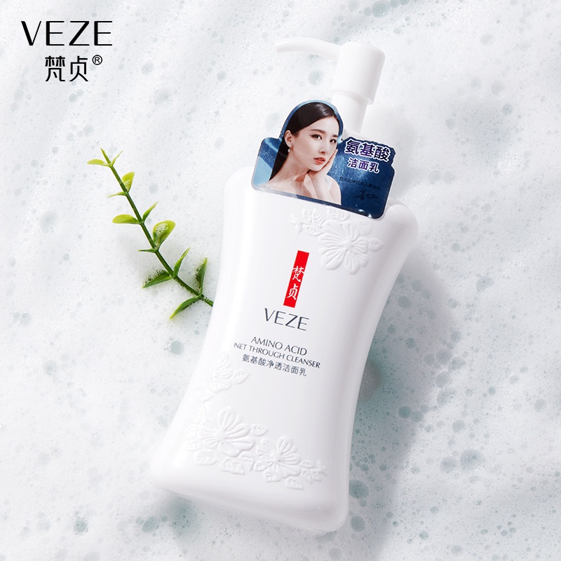 Veze Pembersih Wajah Asam Amino Acid Net Trough Cleanser 200gram