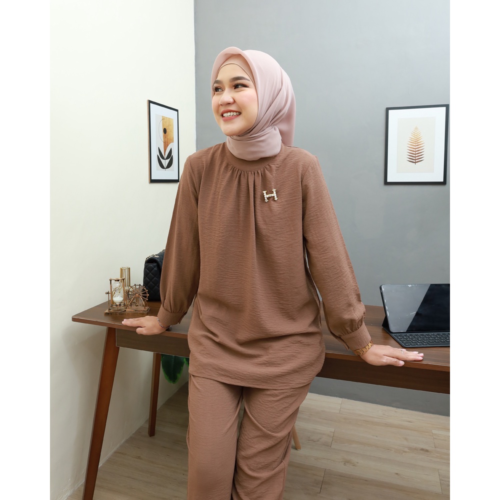 One Set MABA  - Setelan terbaru by Hijab Mamah icis