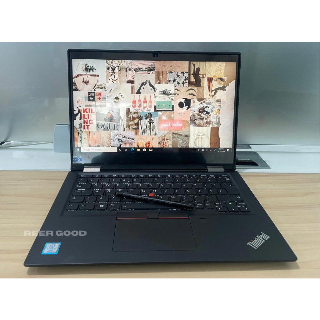 Laptop Lenovo Thinkpad Yoga X390 Touchscreen Murah / Berkualitas / Bergaransi + Bisa Dilipat 360 Derajat + Include Stylus Pen !!!