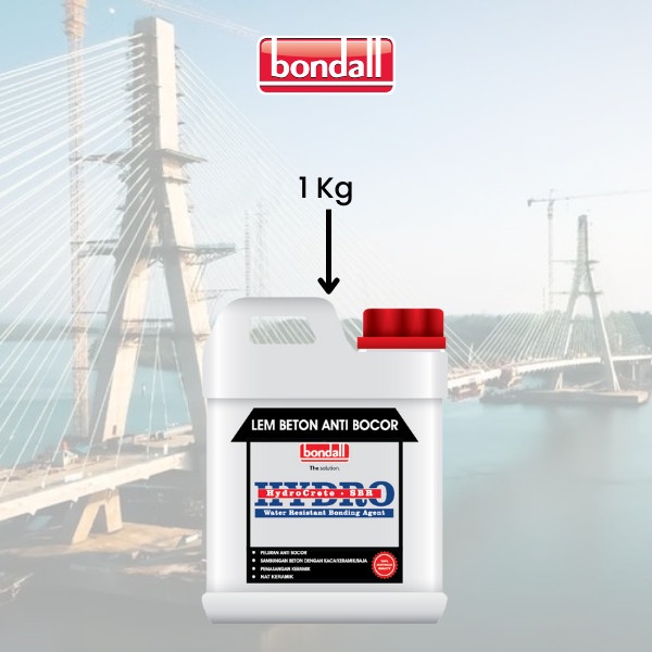 Bondall Hydrocrete SBR Lem Beton Anti Bocor - 1 kg