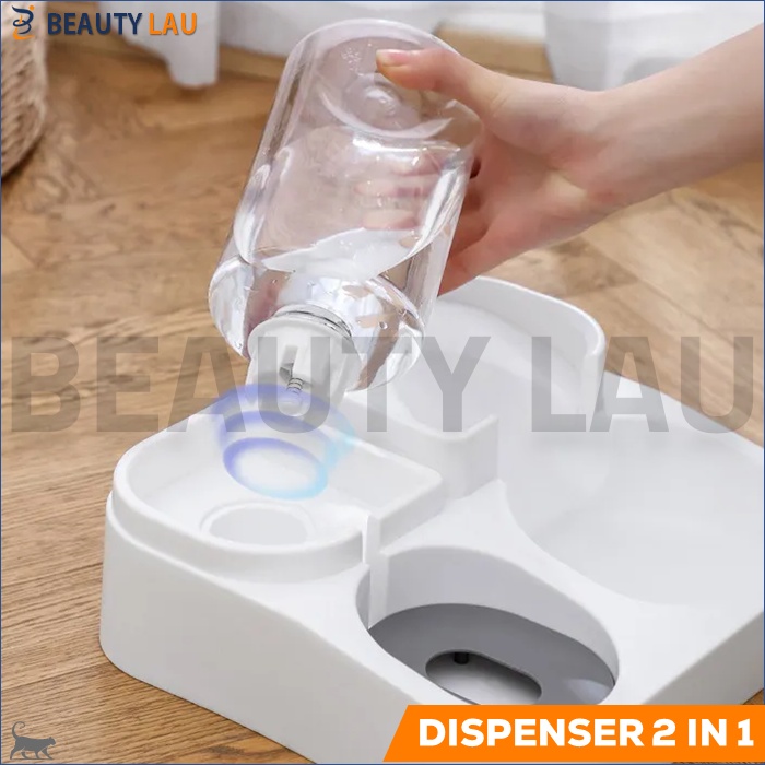 PET FOOD WATER DISPENSER TEMPAT MAKAN DAN MINUM KUCING ANJING PET CAT DOG FEEDER