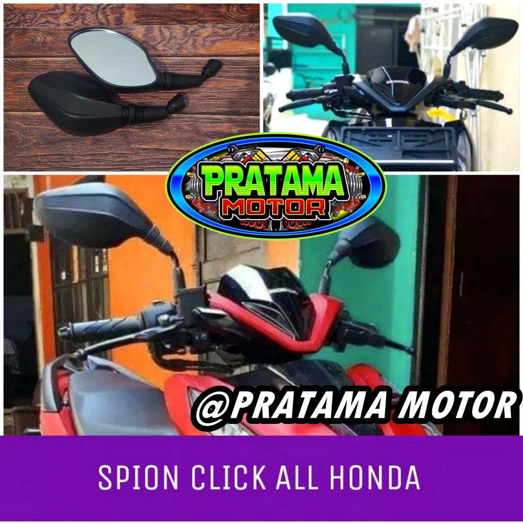 TERMURAH Spion Click 125i Thailand Polos Nmax PCX Lexi Mio Beat Xeon Fino Vario 110-125-150 dll