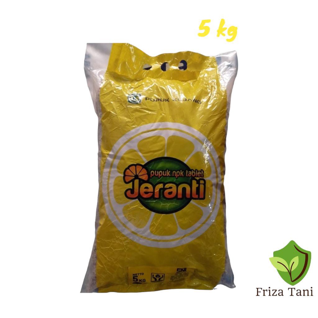 Pupuk NPK Tablet Jeranti 18-10-14+2S+TE 5kg Meningkatkan hasil mutu buah & meningkatkan kemanisan bu
