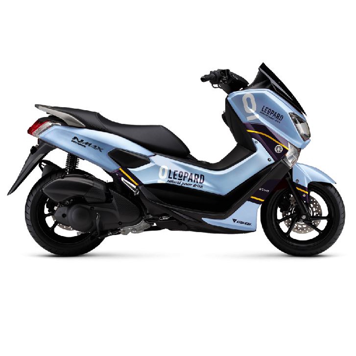 Decal Sticker Stiker Yamaha Nmax 2016 2017 2018 2019 Full Body Striping Full Body Nmax Motif leopard