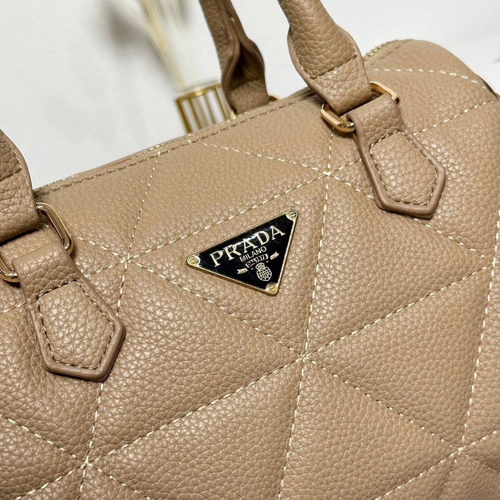 Pr4d4 Speedy Quilted Leather Bag 943 (FreeKantongKain+Bubble Wrap)