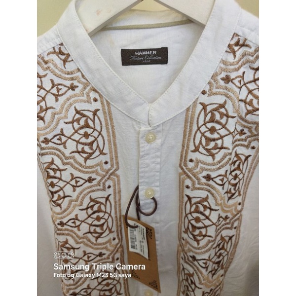 Baju Koko Busana Muslim HAMMER Brand Mall Ciputra Original Full Label & Real Picture
