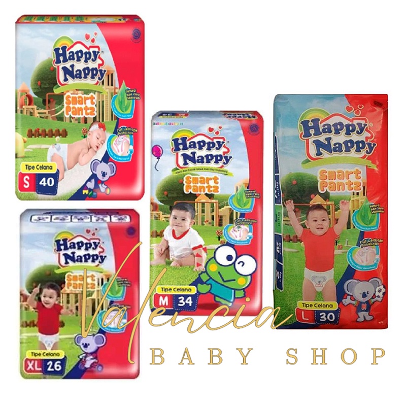 HAPPY NAPPY SMART PANTS S40/M34/L30/XL26