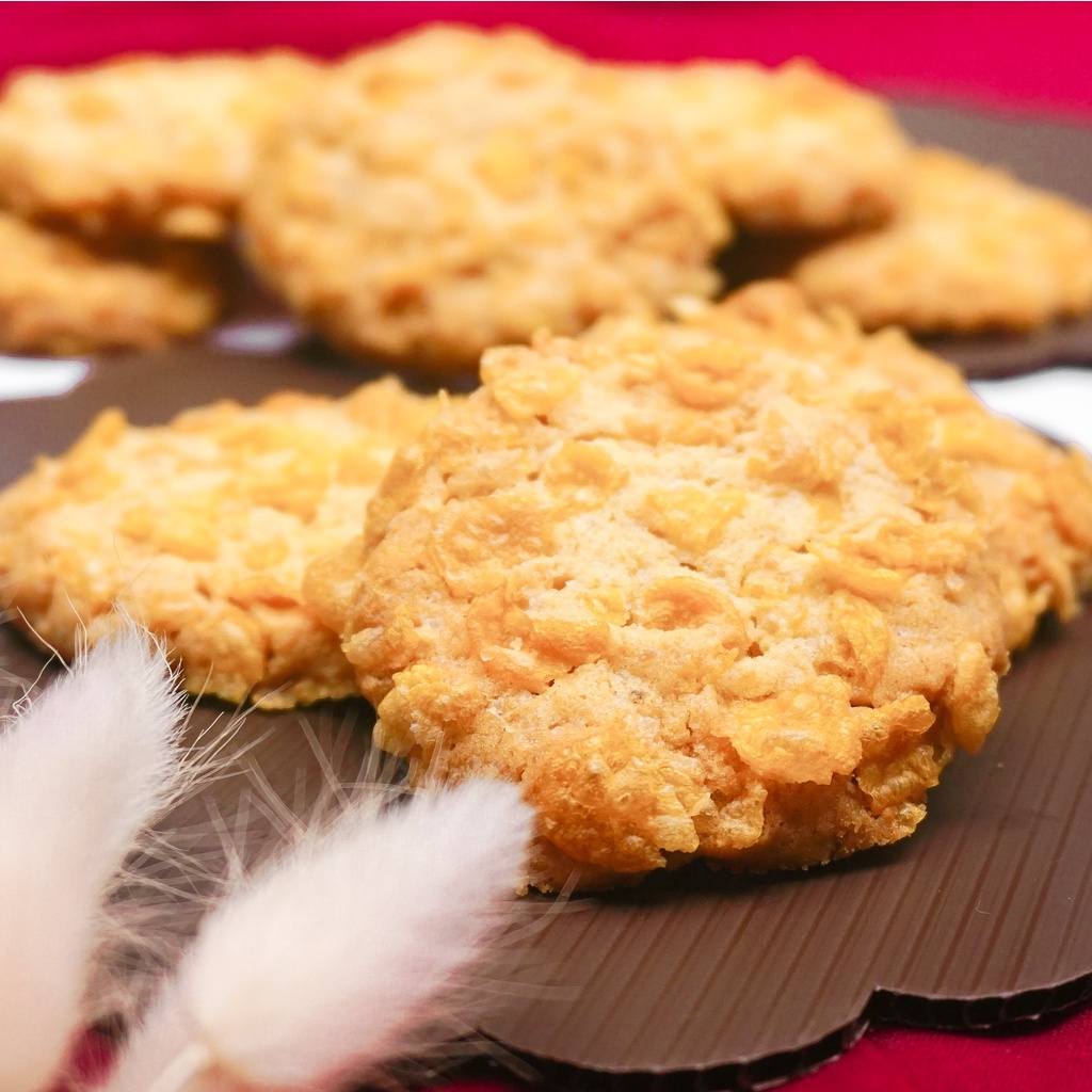 Kue Lebaran / Kue kering / Cornflakes Cookie / Cornflakes Butter Cookie By Yummy Cookies