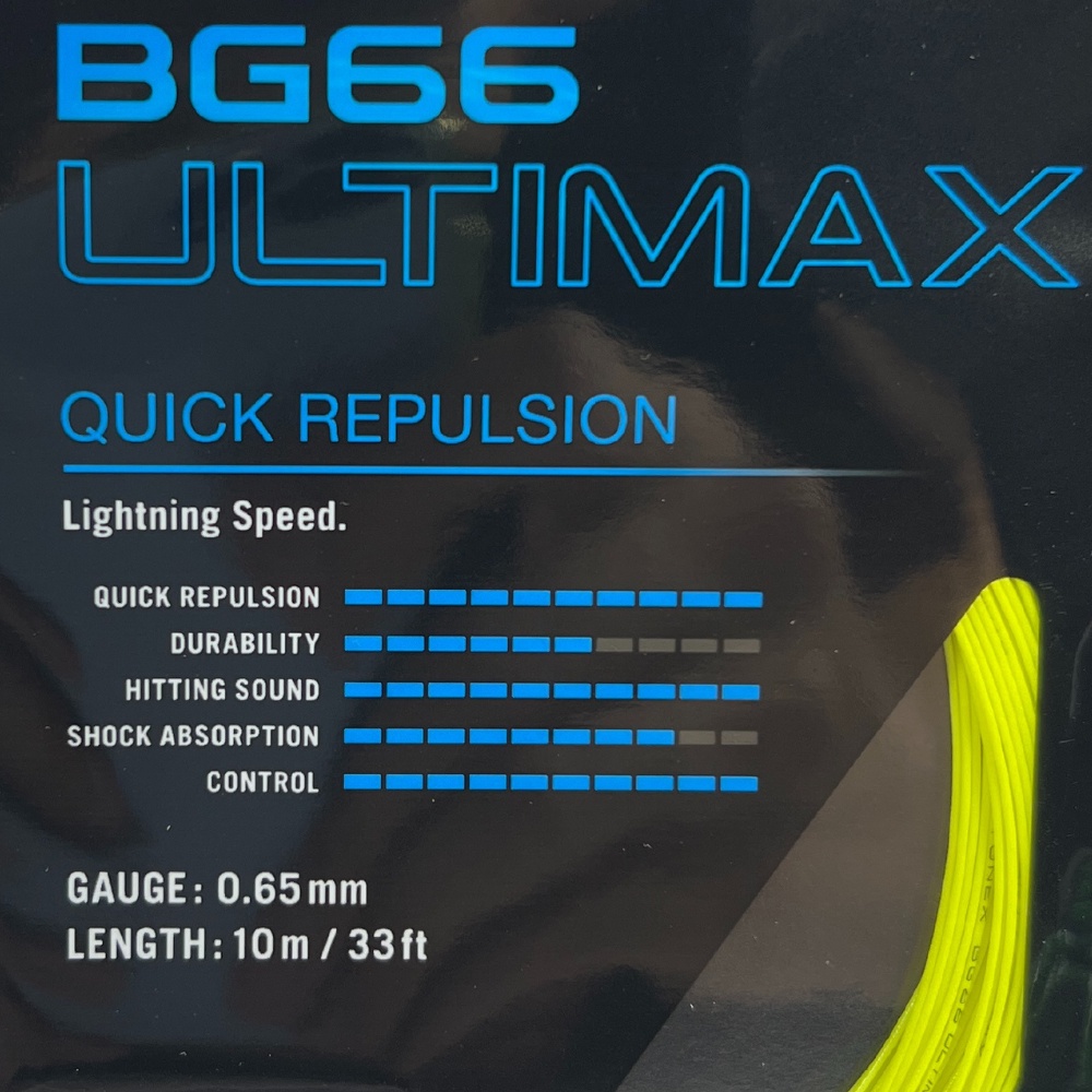 senar raket badminton/ senar bg 66 ultimax original