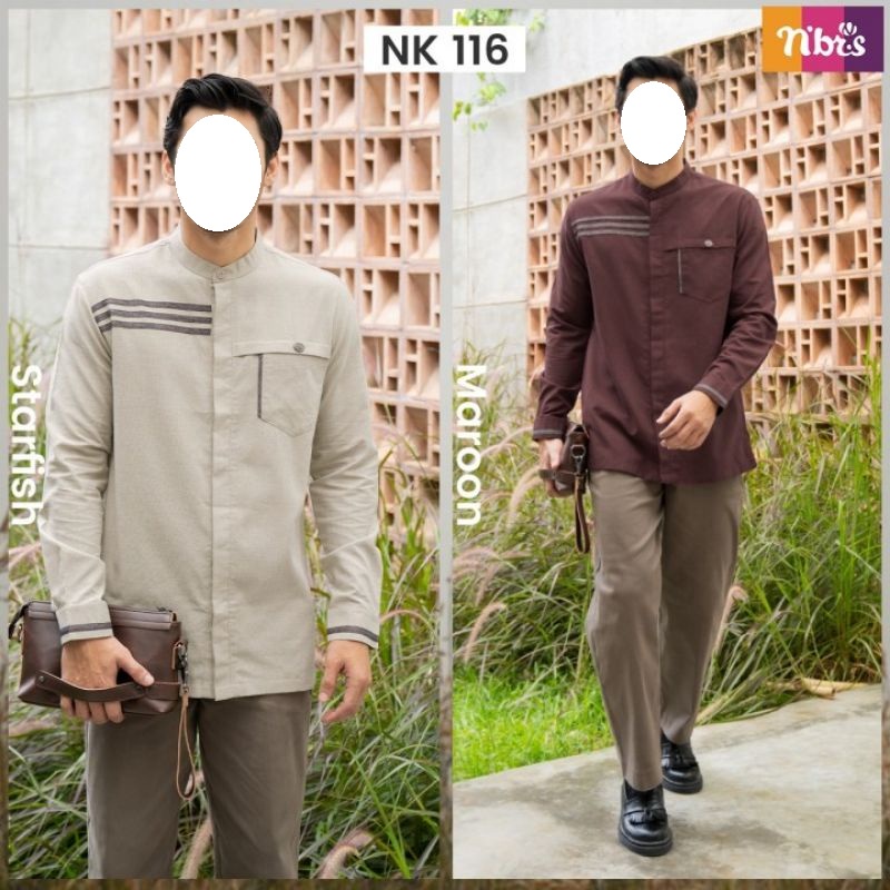 NIBRAS ORIGINAL-KOKO DEWASA LENGAN PANJANG TERBARU/KOKO NIBRAS LENGAN PANJANG/KOKO NK 116