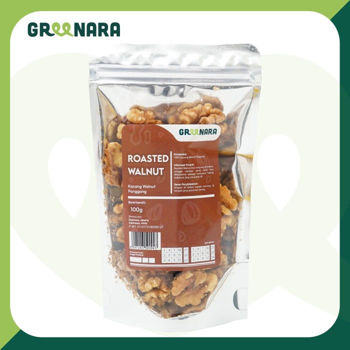 

Roasted Walnut 100gr / Kacang Walnut Panggang 100 gram