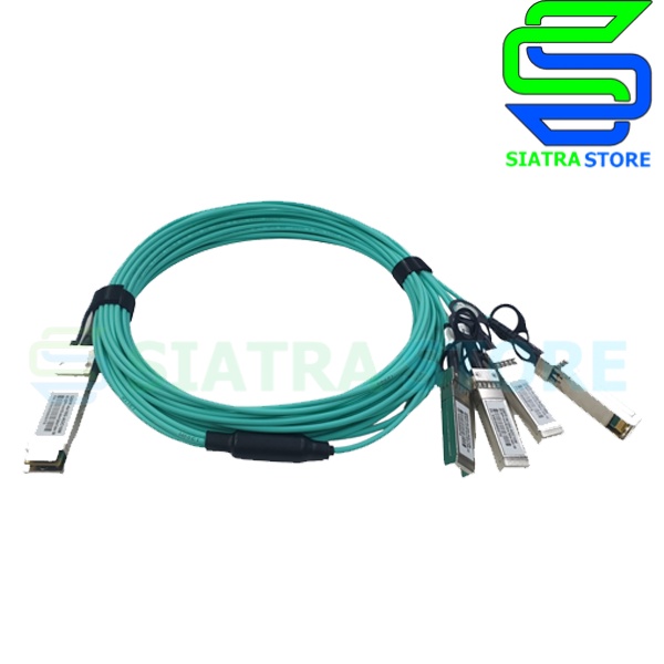 Active Optical Cable (AOC) QSFP to 4x SFP+ | QSFP+ 40G 10 Meter