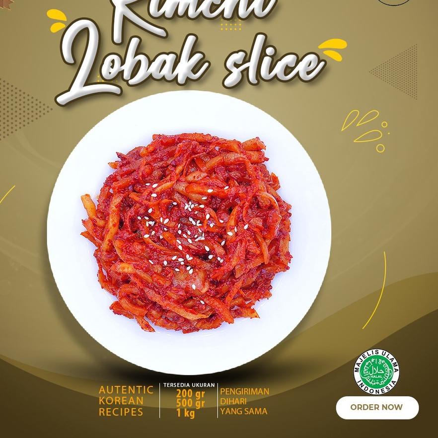 

Bisa COD Fresh Kimchi Lobak Wortel Slice 500 Gram Dibuat Chef Korea Asli Enak gas !!
