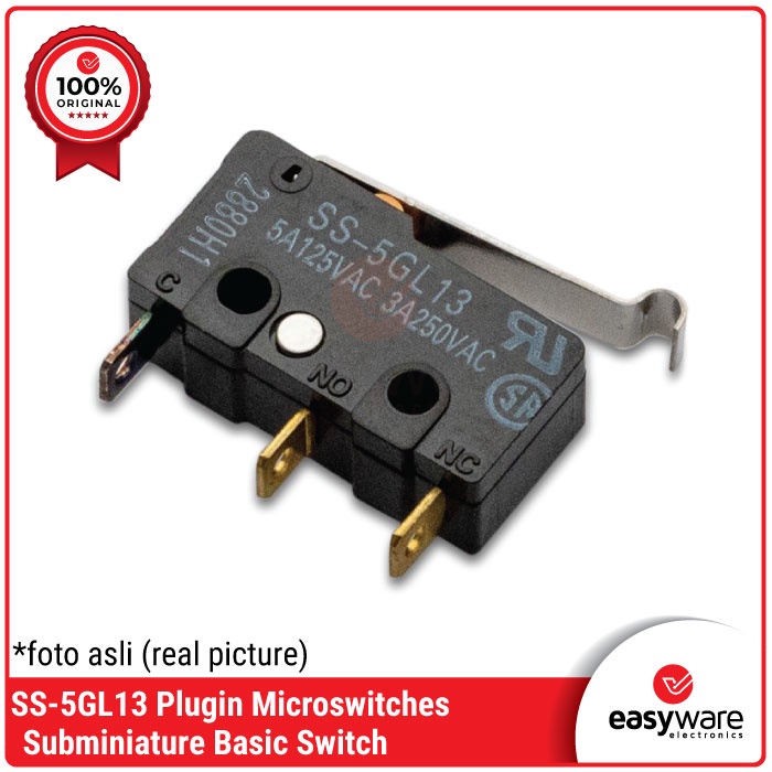 Microswitch Omron SS-5GL13 Subminiature Basic Switch SS-5GL 13