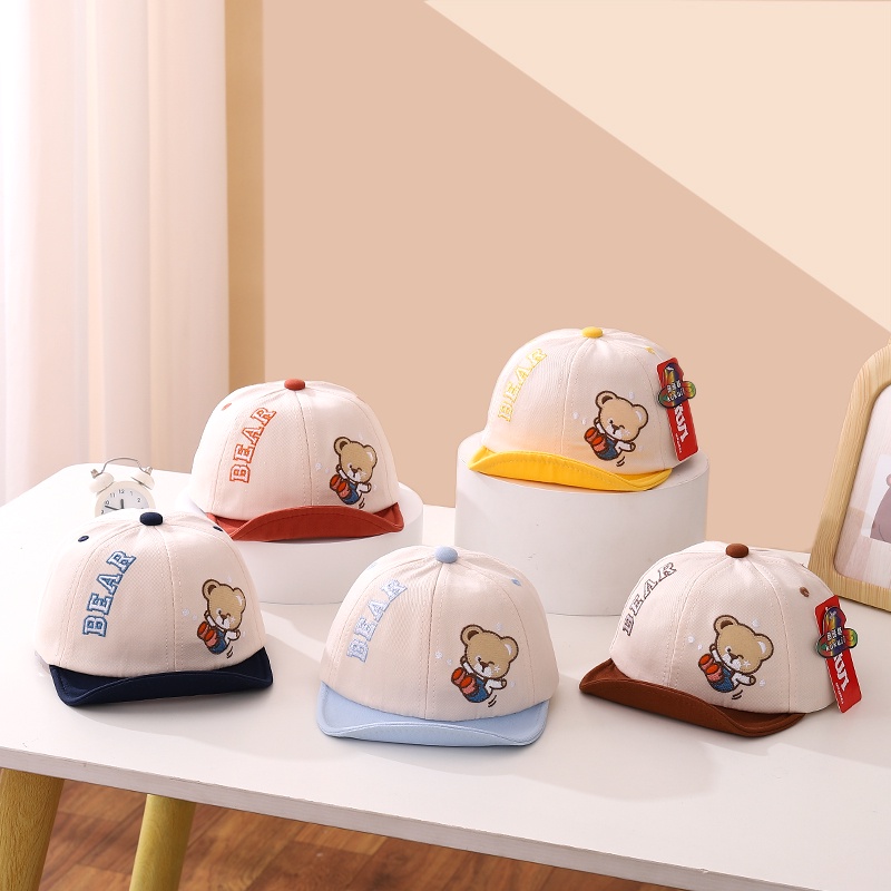 10-22 bulan Topi Baseball Anak Import Motif WinkBear