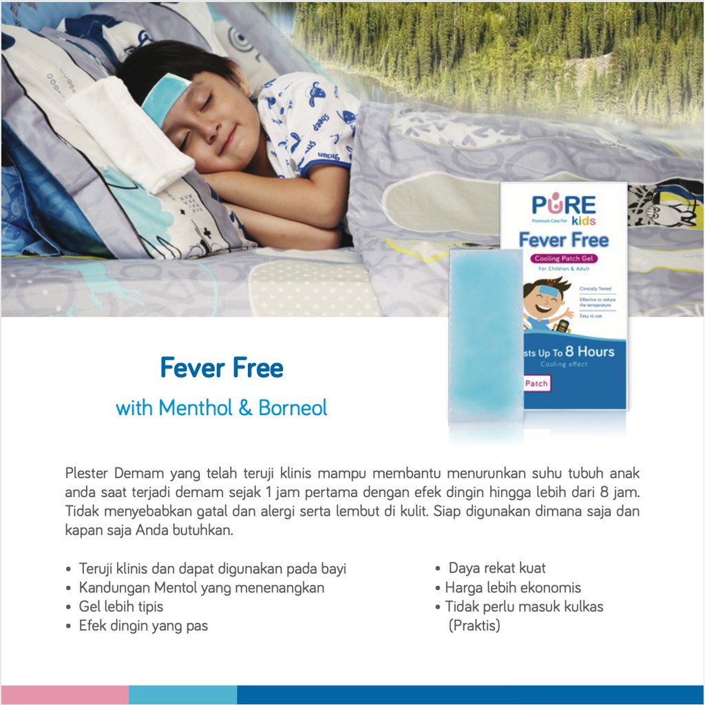 PURE KIDS FEVER FREE SACHET