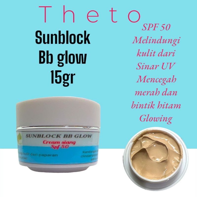 Sunblock bb glow super