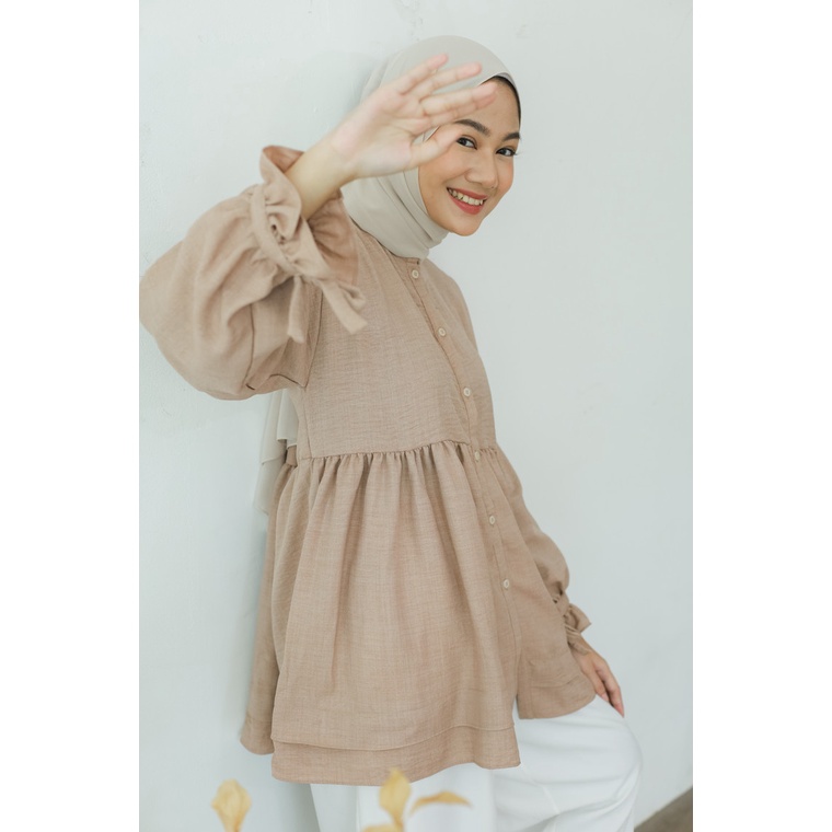 Eveseitch - New Product Kyuri Shirt - Shirt Wanita