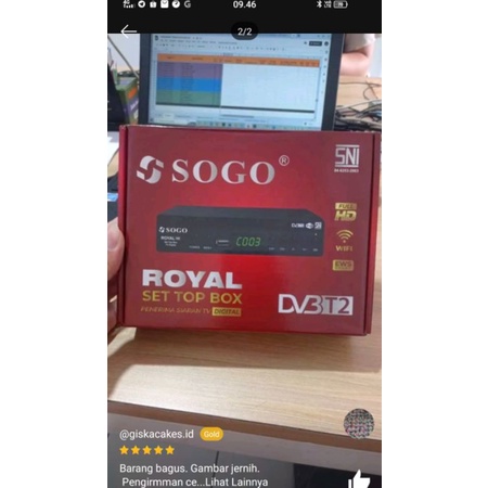 SET TOP BOX SOGO TV DIGITAL