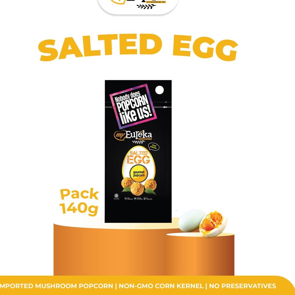 

➱ EUREKA POPCORN SALTED EGG Pack 140gr ❄