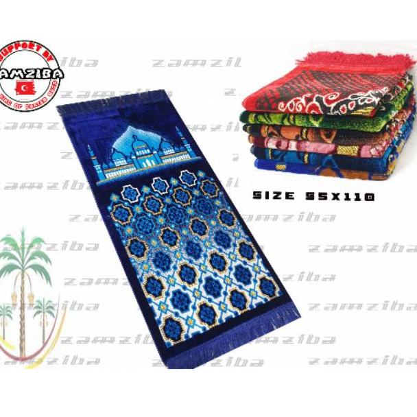 ymq-27 Sajadah Bulu Halus 55x110 Turkey Turki  Oleh Oleh Umroh .,..,.,.,.