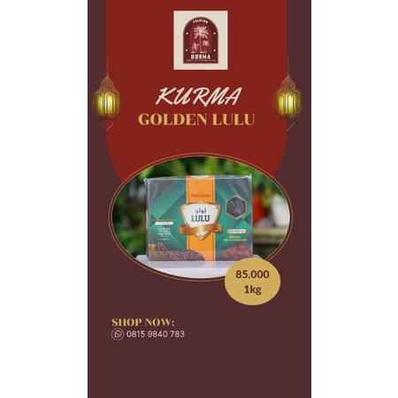 

Kurma Golden Lulu