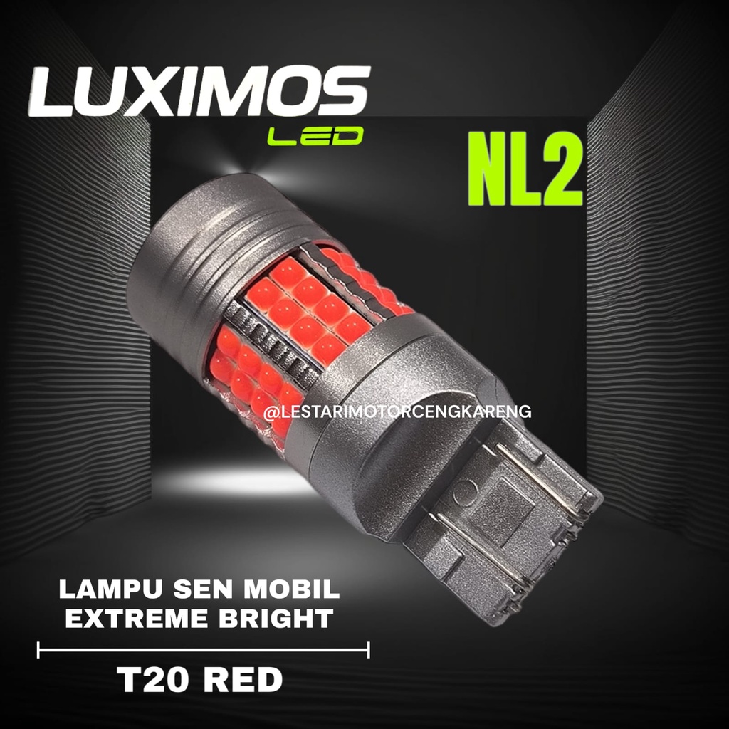 LAMPU STOP LED REM DAJJAL EXTREME BRIGHT T20 LUXIMOS NINE NL2 48 TITIK