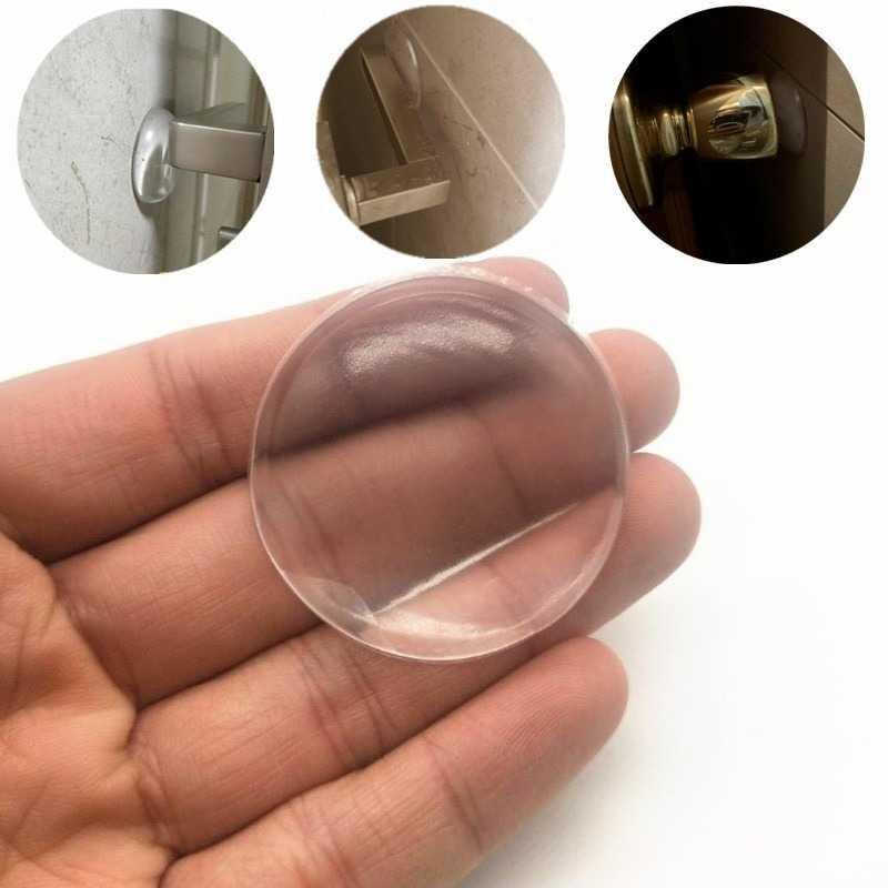Penahan Pintu Anti-Collision Door Stopper Soft Silicone 50mm 6 PCS - DS482 - Transparent