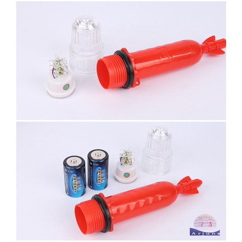 LAMPU TORPEDO 2 WARNA NELAYAN/LAMPU DARURAT