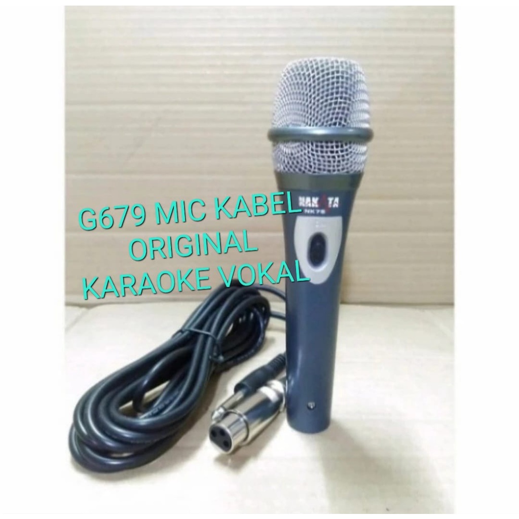 G679 MIC KABEL ORIGINAL MICROPHONE KARAOKE VOKAL AUDIO SOUND BEST MIK MIKROPHONE LEGENDARY DYNAMIC MIKROPON CARDIOID MIKROPHONE MEETING METING CABLE ARTIS VOCAL SISTEM PROFESIONAL PRO PENGERAS SUARA HIFI SUARA SENSITIF MC PIDATO SEMINAR CERAMAH ACARA LEGE