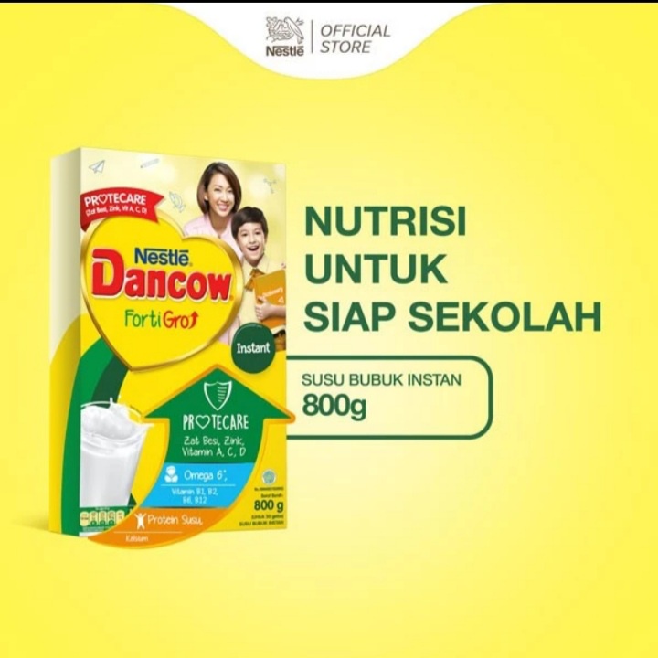 

Susu Formula Anak Dancow FortiGro Rasa Coklat Instant Full Cream 700g