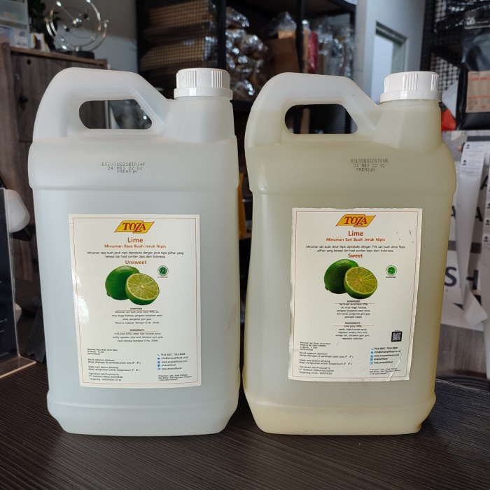 

JUS TOZA 5 LITER JERUK NIPIS / LIME