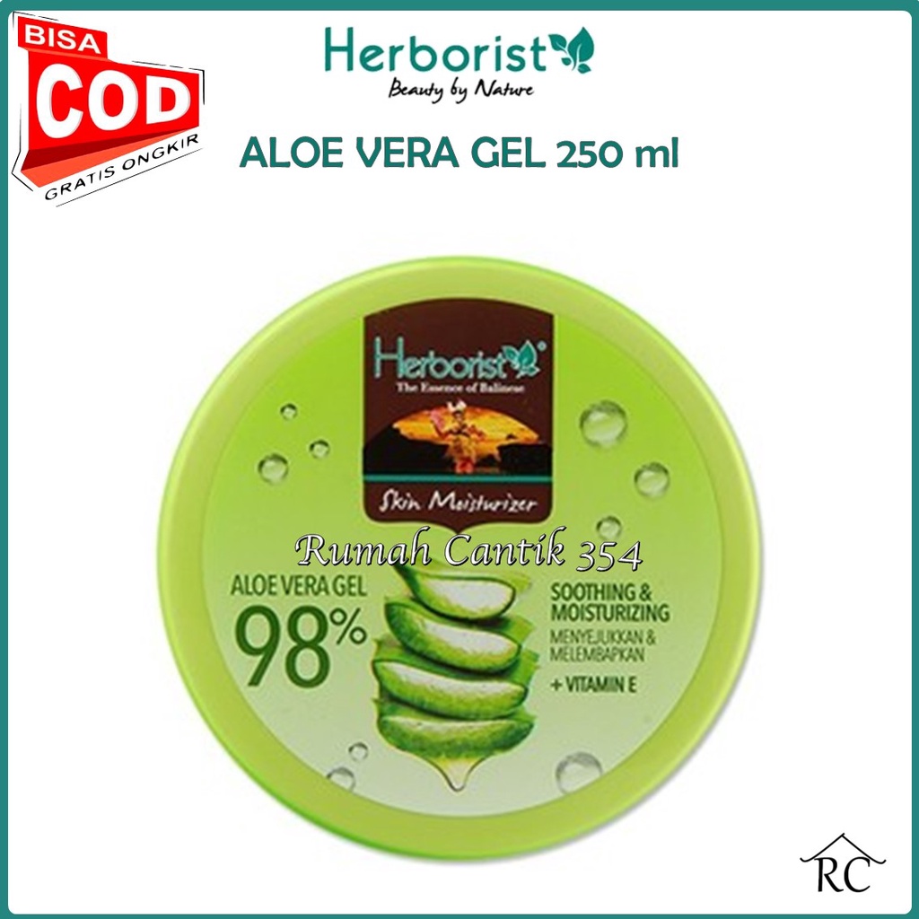 COD - (Kemasan POT) Herborist Aloe Vera Gel 98% - RUMAH CANTIK 354