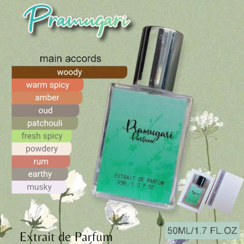 PARFUM PRAMUGARI TAHAN LAMA EDT DAN EXTRAIT  30ML DAN 50ML