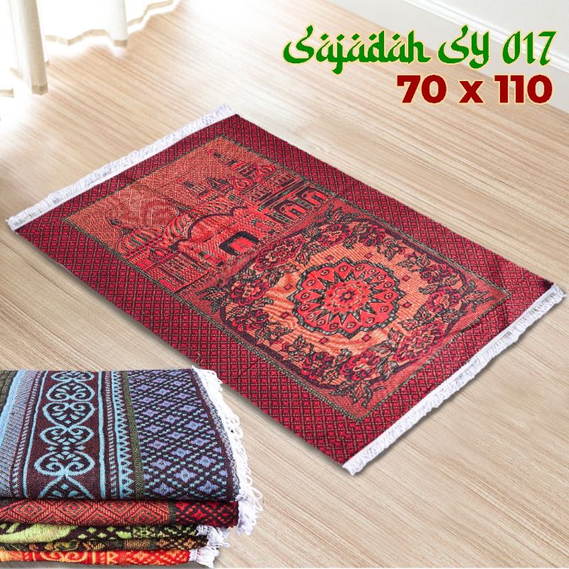 Sajadah Katun Rumbai / Sajadah Travaler Lebar 70 x 110