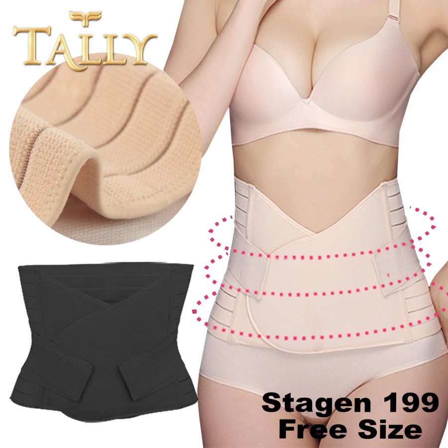 TALLY Corset Muat Hingga 85kg Pengecil Perut Stagen Korset STA 199