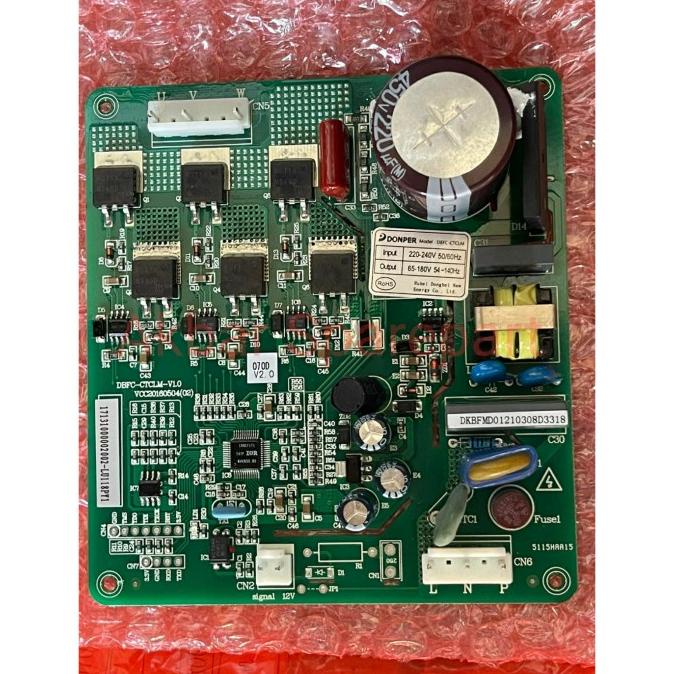 "'''] PCB Kulkas Midea Inverter side by side LU118PY1 Kompresor Kulkas 2 Pin
